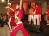 Artistas no palco